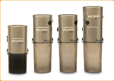 Jednostki centralne VACUFLO Filtered Cyclonic